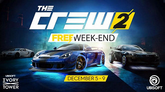 Banner promocional de The Crew 2. Fonte: Playstation Blog Brasil