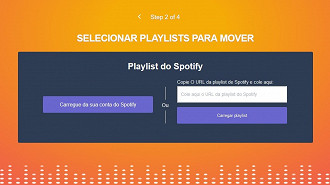 Passo 04 - Como transferir playlists de músicas de serviços de streaming de música. Fonte: Vitor Valeri