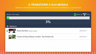 Passo 08 - Como transferir playlists de músicas de serviços de streaming de música. Fonte: Vitor Valeri