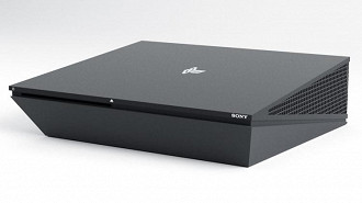 Frente da renderização do console PS5. Fonte: Forum Resetera