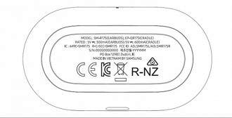 Imagem de registro do fone Samsung Galaxy Buds+ no FCC. Fonte: SamMobile