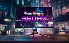 Asus ROG Swift 360Hz: Monitor gamer de 360Hz projetado para e-sports