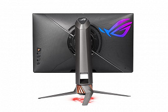 Asus ROG Swift 360Hz - Traseira (imagem de divulgação)