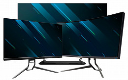 Acer lança três novos monitores gamers Predator com exibição expansiva Acer lança três novos monitores gamers Predator com exibição expansiva