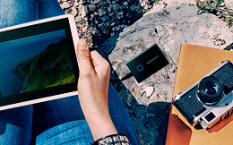 Samsung lança SSDs portáteis de alta velocidade com acesso via impressão digital Samsung lança SSDs portáteis de alta velocidade com acesso via impressão digital
