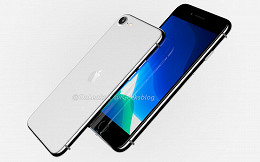 iPhone SE 2 (iPhone 9): Render vaza em vídeo 360 graus iPhone SE 2 (iPhone 9): Render vaza em vídeo 360 graus