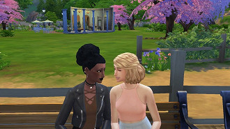 Casal lésbico em The Sims 4 - Imagem: Divulgação