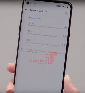 Tela do OnePlus 8 Pro Tela do OnePlus 8 Pro