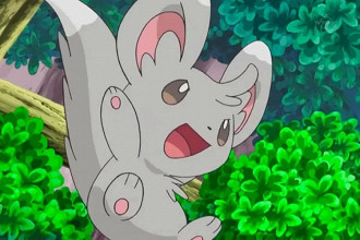 Pokemon Minccino. Fonte: The Pokémon Company