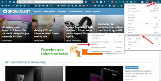 Instalar extensões novas