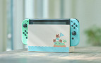 Nintendo revela edição especial do console Switch com a temática de Animal Crossing
