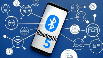 Imagem ilustrativa do Bluetooth 5.0. Fonte: AndroidPIT