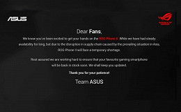 A Asus Índia emite nota informando que o ROG Phone 2 está temporariamente esgotado A Asus Índia emite nota informando que o ROG Phone 2 está temporariamente esgotado