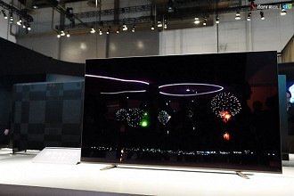 TV OLED Sony A8H na CES 2020. Fonte: ww01