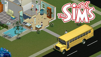 O primeiro The Sims ainda era bidimensional - Imagem: Divulgação