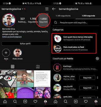 Recurso divide quem você segue em duas categorias para facilitar a limpeza de seu feed Recurso divide quem você segue em duas categorias para facilitar a limpeza de seu feed
