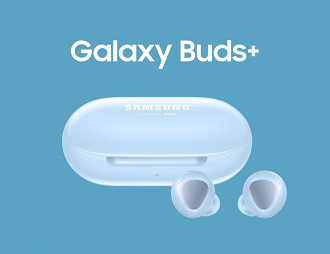 Fone in-ear true wireless Samsung Galaxy Buds+. Fonte: Samsung News