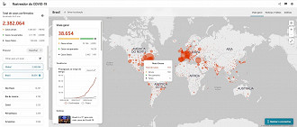 Os 5 melhores sites para rastrear o coronavÃ­rus em tempo real no Brasil e no mundo
