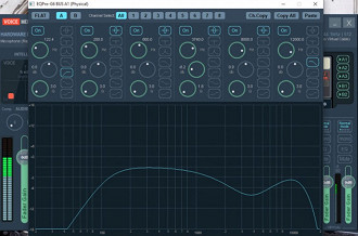 Equalizando o som do microfone do headset no Voicemeeter Banana. Fonte: 9to5toys