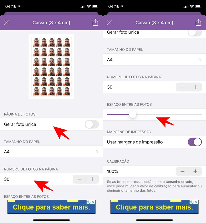 Como tirar fotos 3x4 com seu smartphone Android ou iPhone