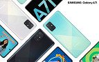 Galaxy A71 começa a ser vendido no Brasil por R$ 2.799 Galaxy A71 começa a ser vendido no Brasil por R$ 2.799