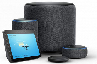 Familia Amazon Echo. Fonte: Amazon