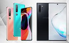 Comparativo: Xiaomi Mi 10 Pro vs Galaxy Note 10+ Comparativo: Xiaomi Mi 10 Pro vs Galaxy Note 10+