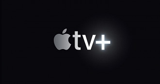 Logo do serviço de streaming Apple TV Plus. Fonte: Apple