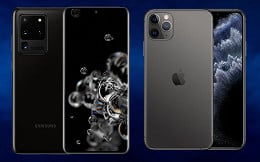 Comparativo: Galaxy S20 Ultra 5G vs iPhone 11 Pro Max