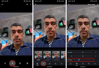 Google Fotos - Controle nativo para editar o desfoque nas fotos