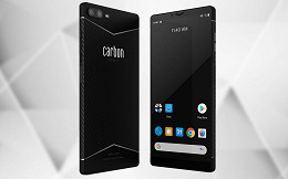 Esse é o Carbon 1 Mark II, primeiro smartphone feito de fibra de carbono