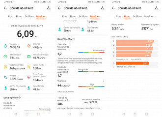 Registros de atividades