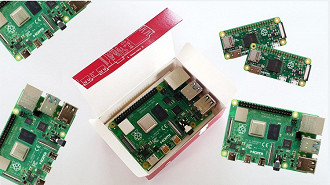 Diversos modelos de Raspberry Pi. Fonte: Shutterstock