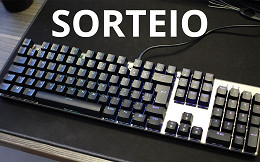 SORTEIO Teclado mecânico Motospeed CK104 SORTEIO Teclado mecânico Motospeed CK104