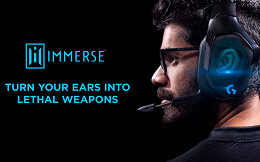Logitech G lança suporte para o Immerse Logitech G lança suporte para o Immerse