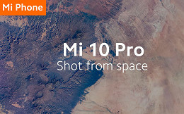 Xiaomi envia Mi 10 Pro literalmente para o espaço para fotografar a terra Xiaomi envia Mi 10 Pro literalmente para o espaço para fotografar a terra