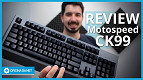 Review Motospeed CK99 | Teclado mecânico óptico por menos de R$300