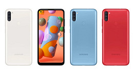 Galaxy A11 é o novo smartphone de entrada da Samsung