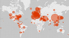 Microsoft lança mapa interativo que informa sobre a situação dos casos de Coronavirus no mundo (COVID-19)