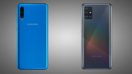 Comparativo: Galaxy A50 x Galaxy A51 - As diferenças valem a mudança?