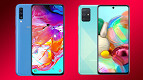 Comparativo: Galaxy A70 x Galaxy A71 - O que mudou? Comparativo: Galaxy A70 x Galaxy A71 - O que mudou?