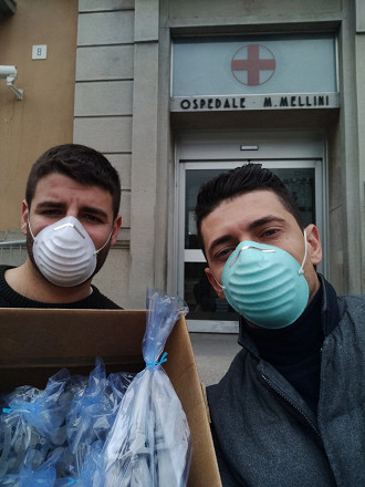 Alessandro Romaioli (esquerda) e Cristian Fracassi (direita). Fonte: nytimes