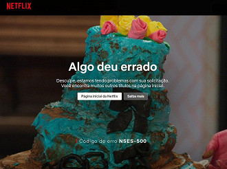 Erro Netflix