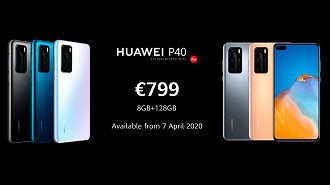Huawei P40 Preços