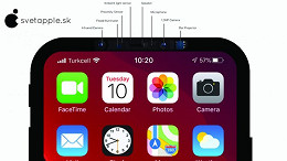 Renderizações mostram suposto design frontal do iPhone 12 Pro Renderizações mostram suposto design frontal do iPhone 12 Pro