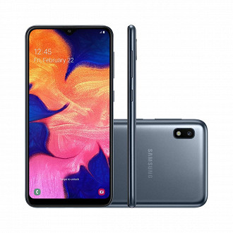 Samsung A10s - Imagem: Reprodução