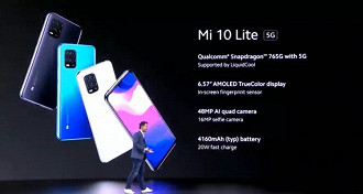 Apresentação da nova llina Mi 10 da Xiaomi. Fonte: Xiaomi (YouTube)