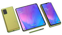 Renderizações mostram possível design do Galaxy Fold 2