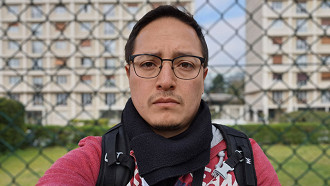 Foto com a câmera frontal do Huawei P40 Pro - DXOMARK