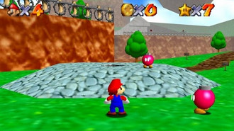 Cena de Super Mario 64